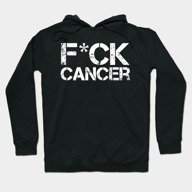 F*CK CANCER Hoodie by dustbrain